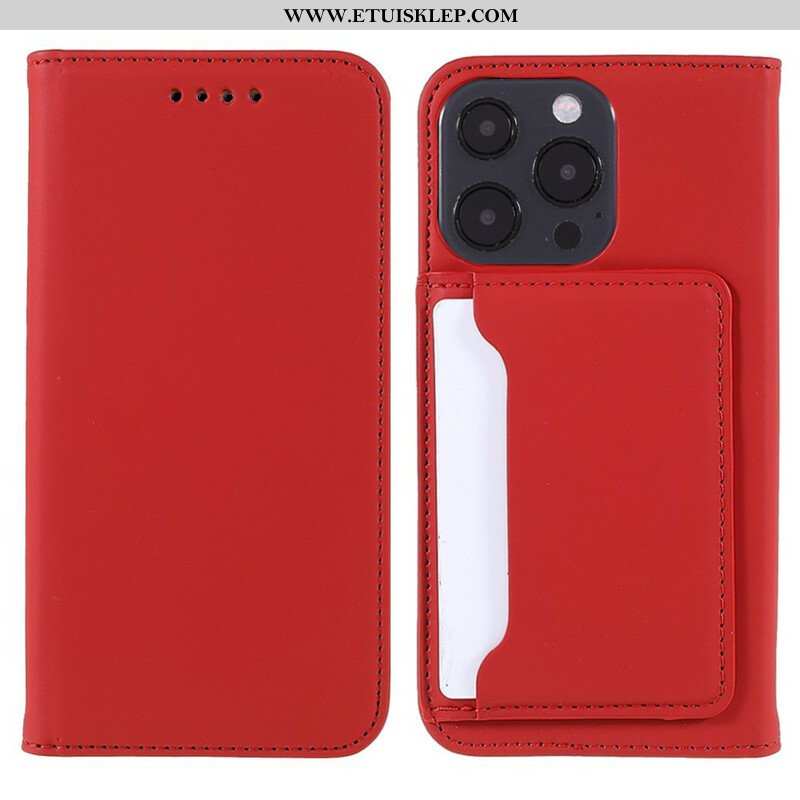 Etui Na Telefon do iPhone 13 Pro Etui Folio Stojak Na Karty